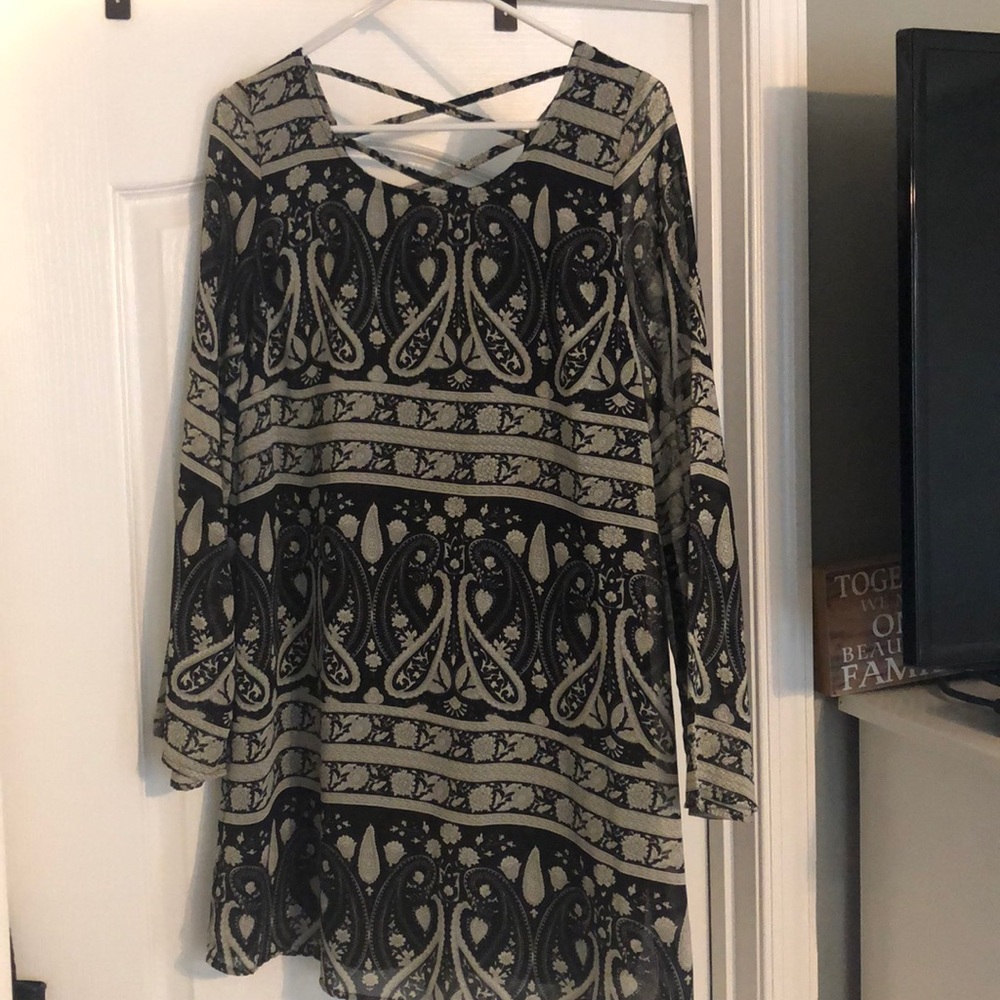 Charming Charlie’s printed dress